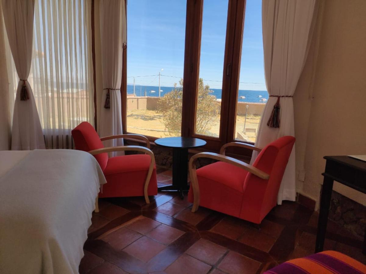 Hotel Rosario Lago Titicaca كوباكابانا المظهر الخارجي الصورة