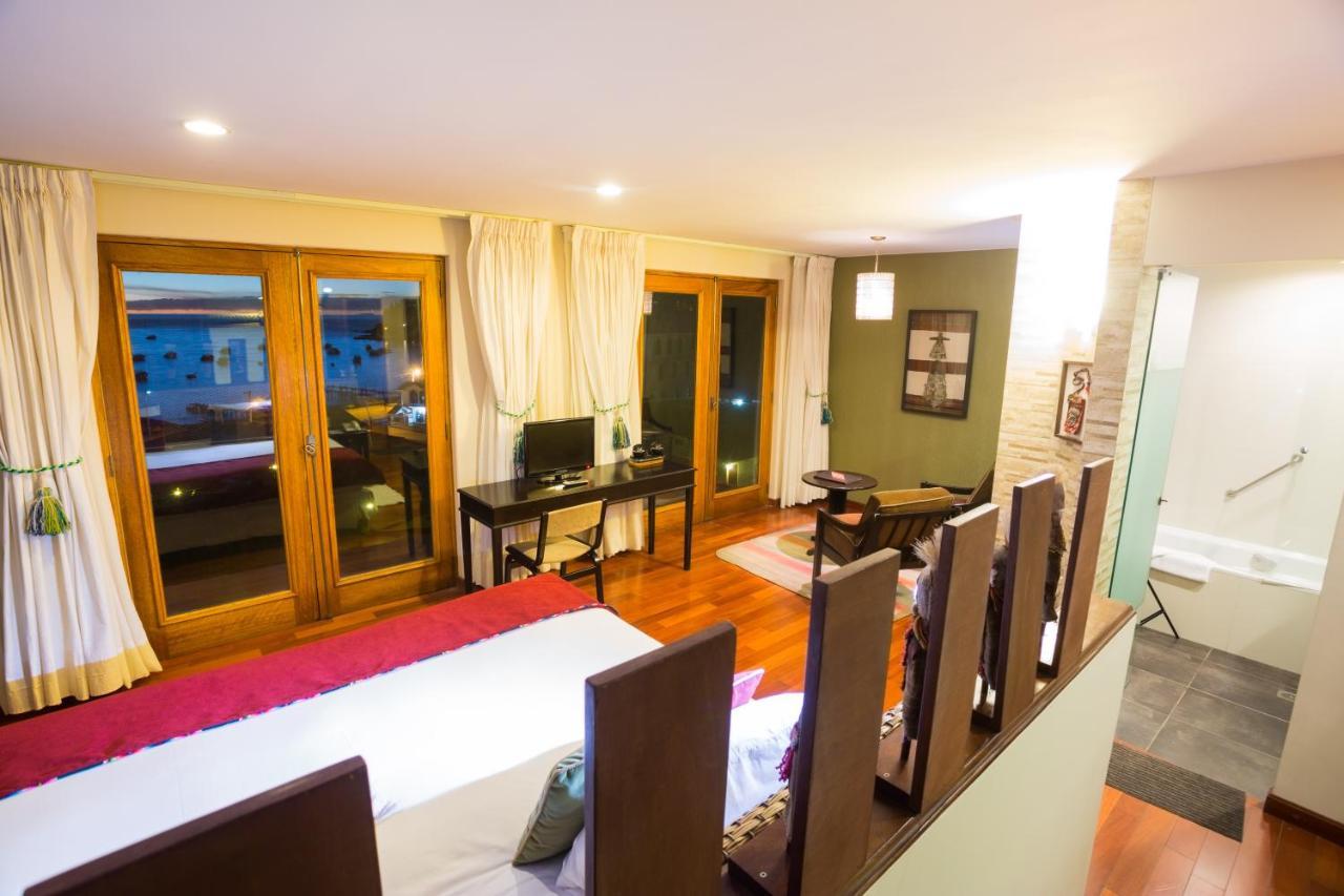 Hotel Rosario Lago Titicaca كوباكابانا المظهر الخارجي الصورة