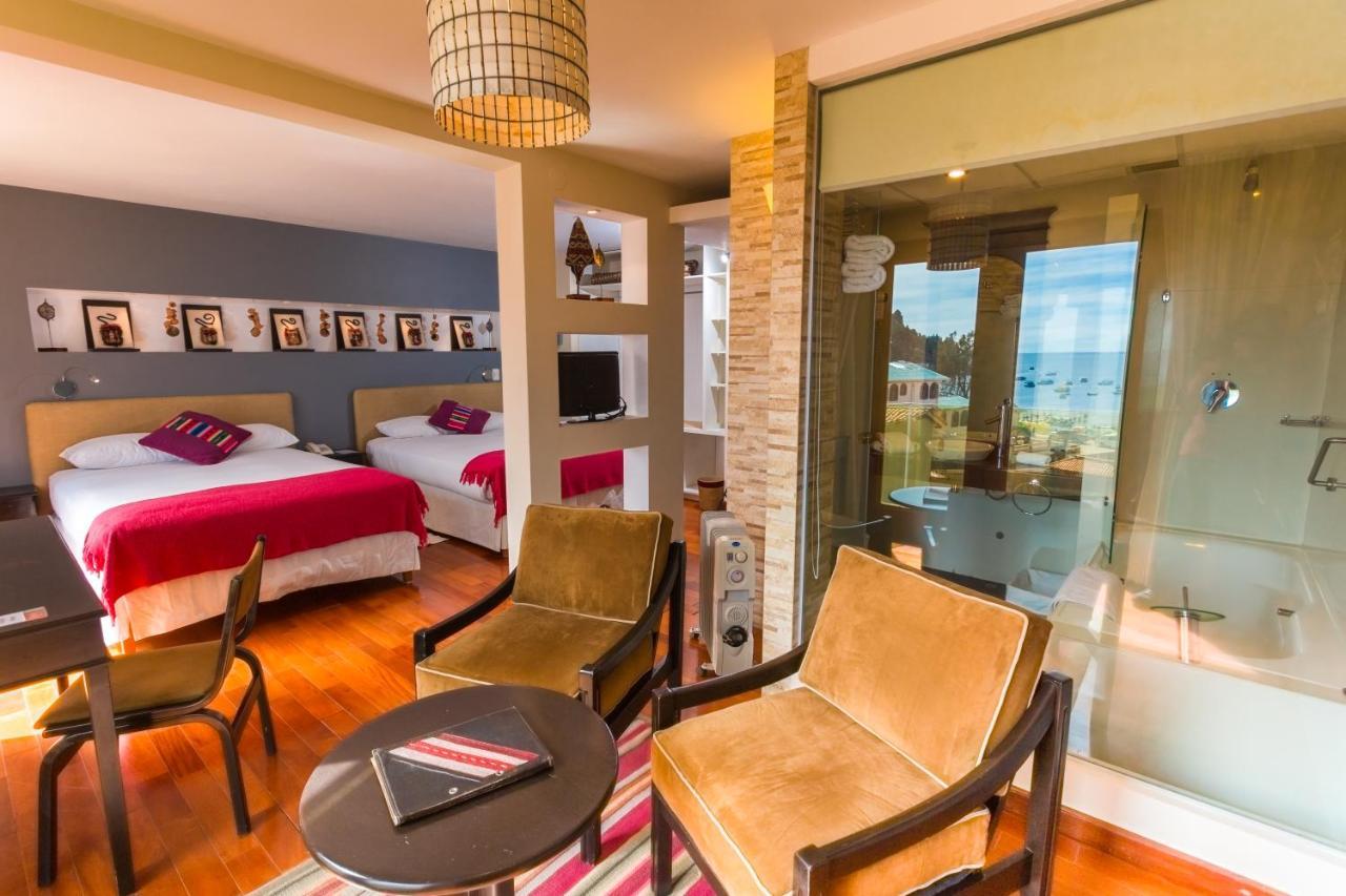 Hotel Rosario Lago Titicaca كوباكابانا المظهر الخارجي الصورة