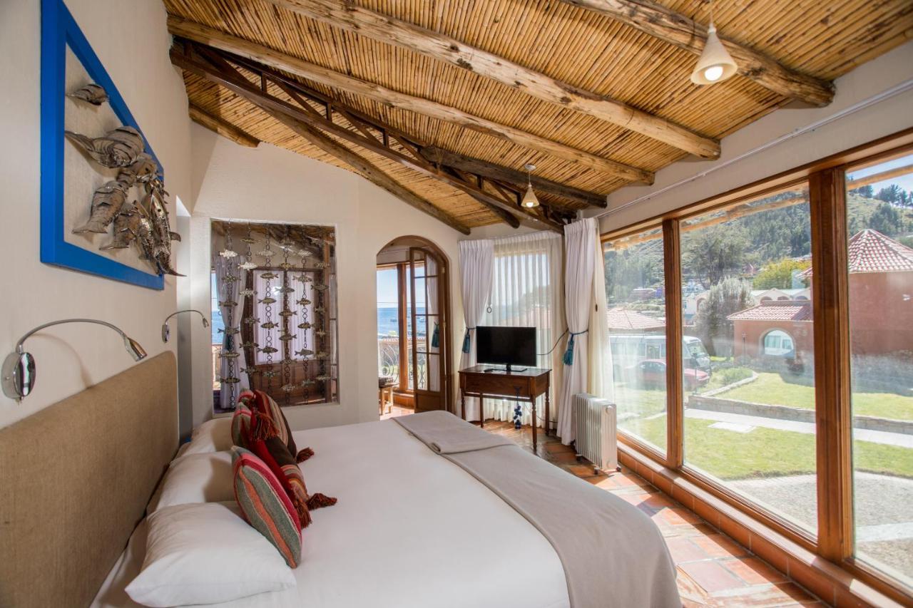 Hotel Rosario Lago Titicaca كوباكابانا المظهر الخارجي الصورة