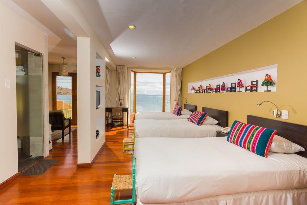 Hotel Rosario Lago Titicaca كوباكابانا المظهر الخارجي الصورة