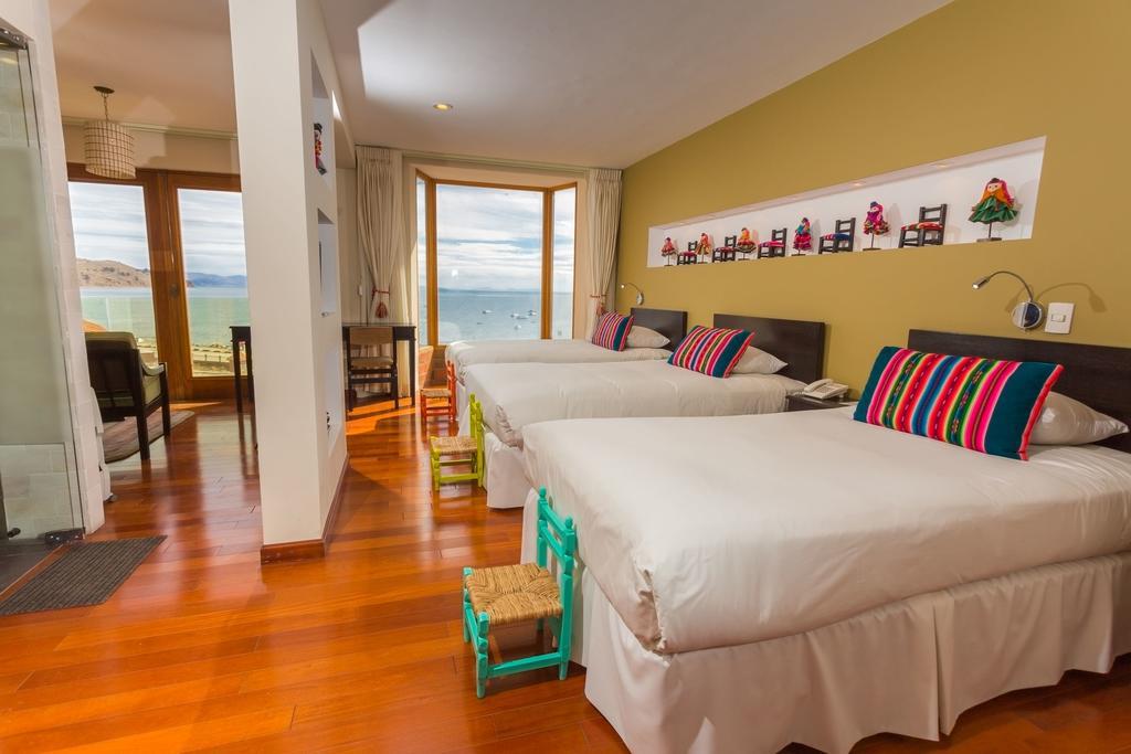 Hotel Rosario Lago Titicaca كوباكابانا المظهر الخارجي الصورة