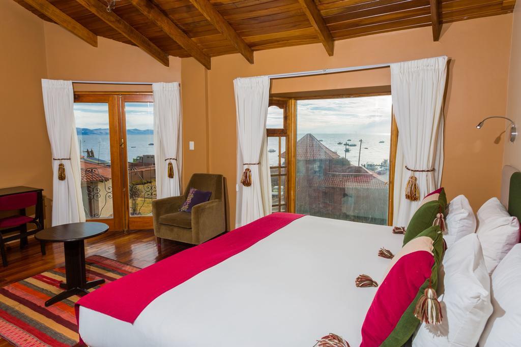 Hotel Rosario Lago Titicaca كوباكابانا المظهر الخارجي الصورة