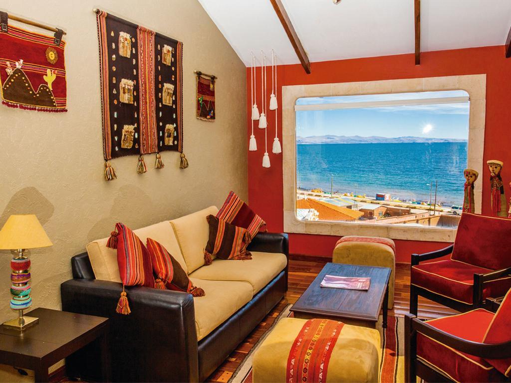 Hotel Rosario Lago Titicaca كوباكابانا المظهر الخارجي الصورة